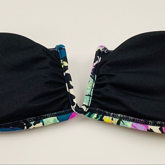 H&M Floral Jungle Leopard Bikini 12/4 - Picture 5 of 12